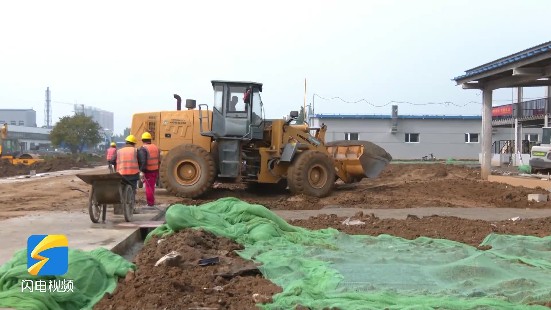 抢工期抓进度 枣庄高新区重点项目建设“加速跑”