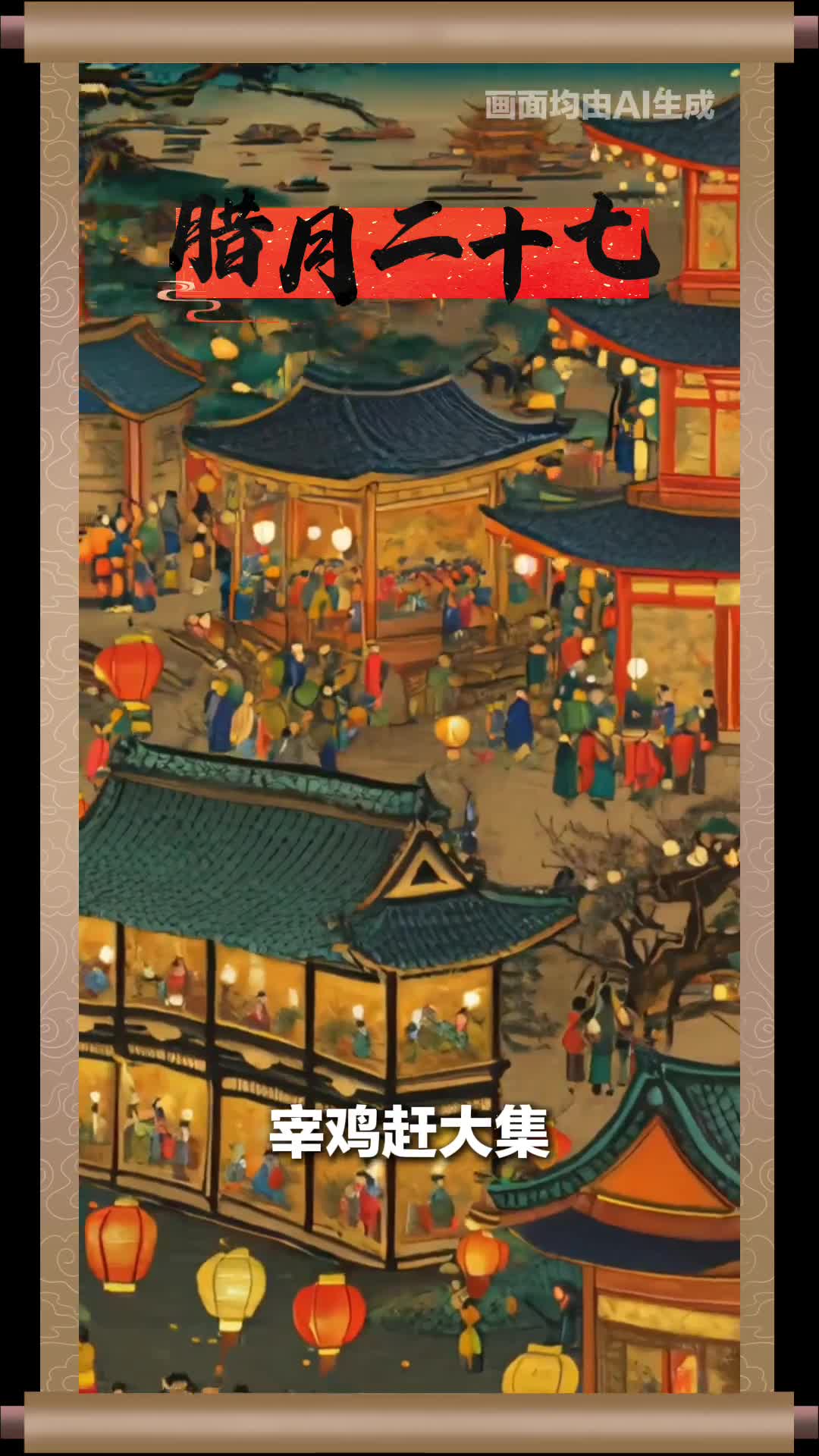 腊月二十七，喜迎新春来