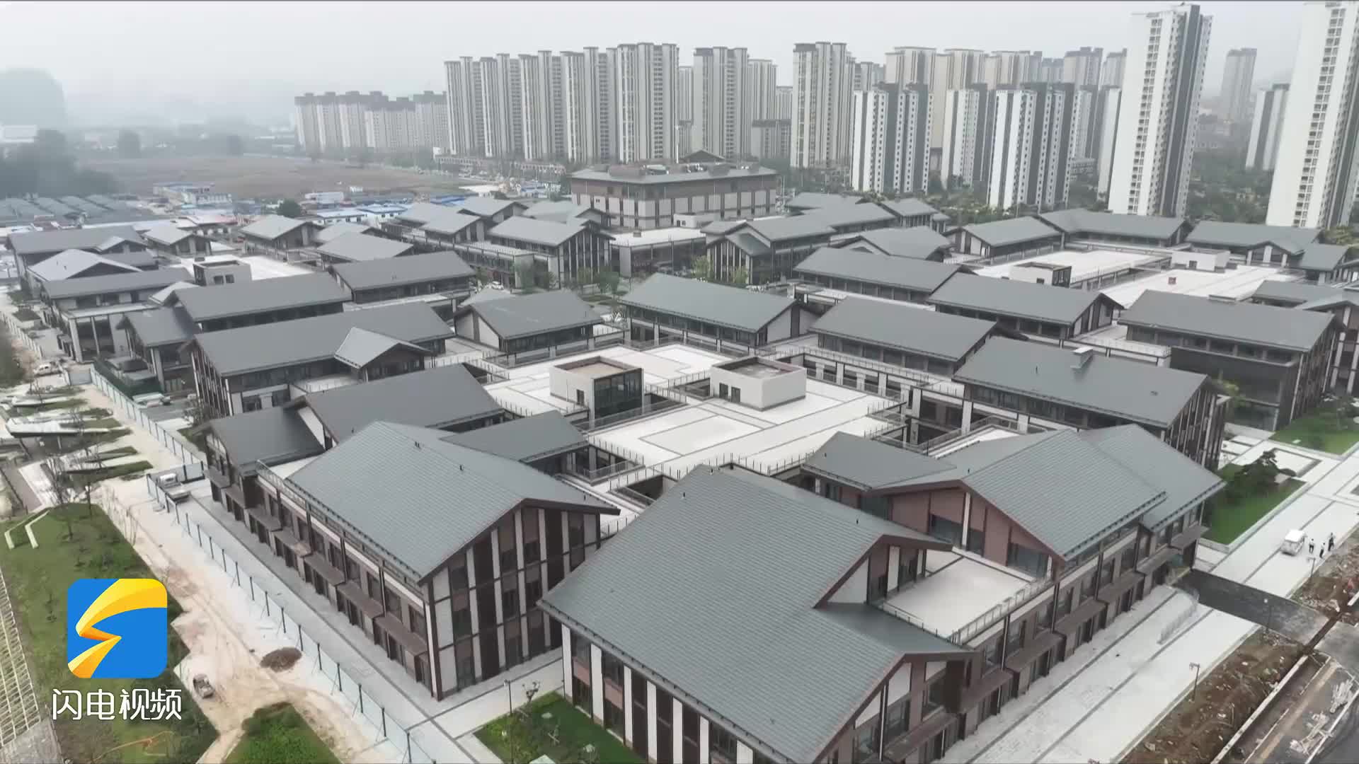 可满足多元消费需求 枣庄高新区云溪小镇即将开业迎客