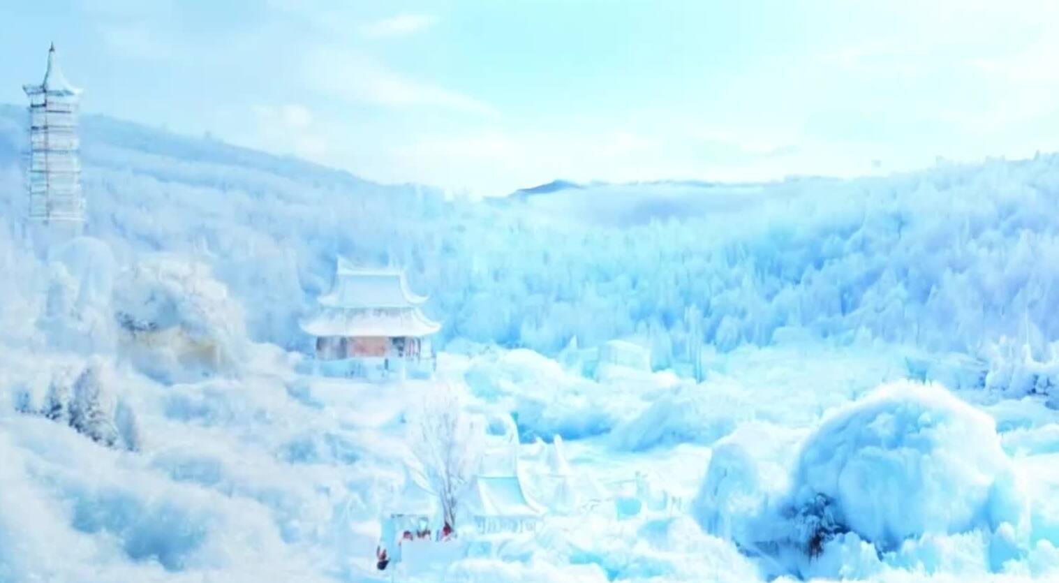 枣庄峄城换“冬装” 邂逅“冰雪奇缘”
