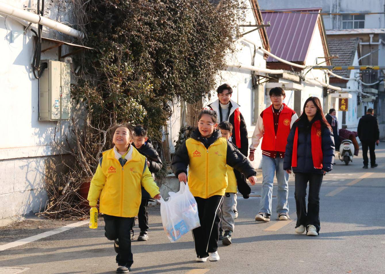 枣庄台儿庄：小小外卖员 成长“新”体验