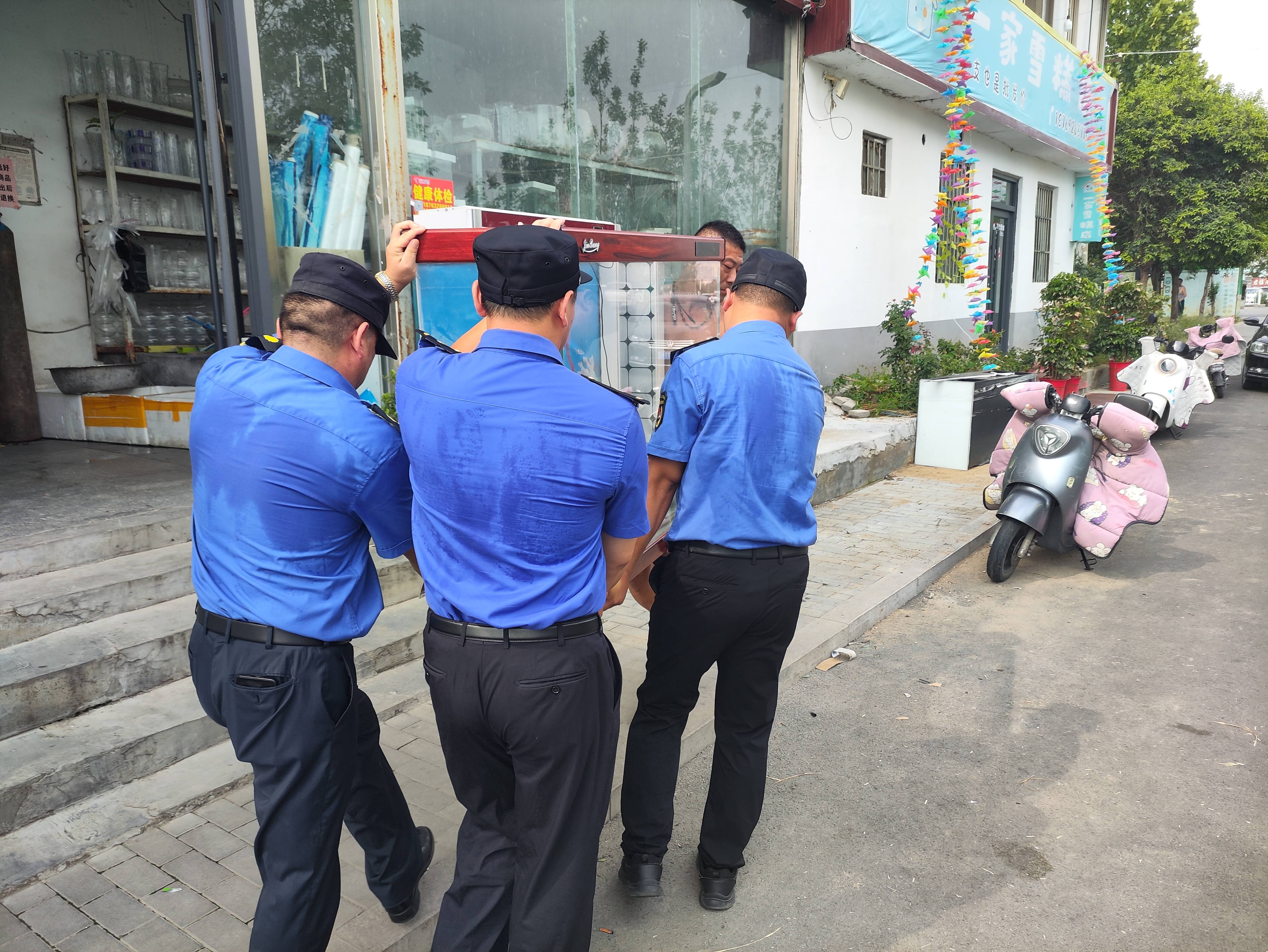 “城市蓝”再护航，枣庄薛城守护校园周边“一方净土”