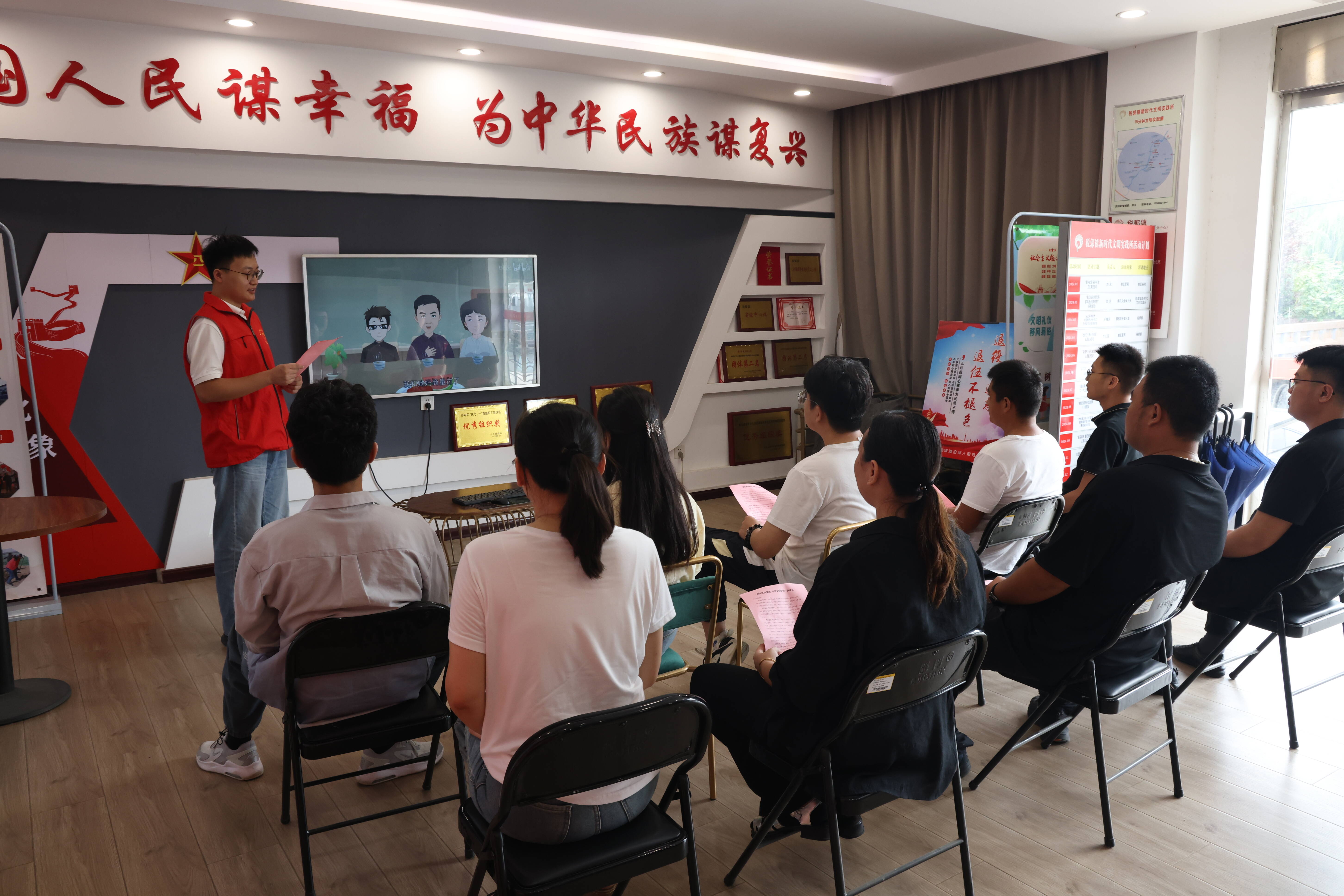 枣庄市市中区税郭镇开展“倡导移风易俗 弘扬文明新风”主题宣讲活动