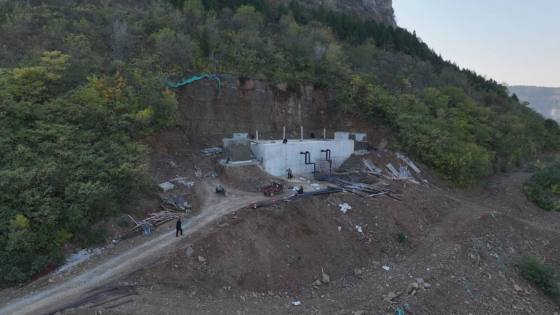 枣庄山亭建设50多座“高位水池” 解山区群众“吃水难”