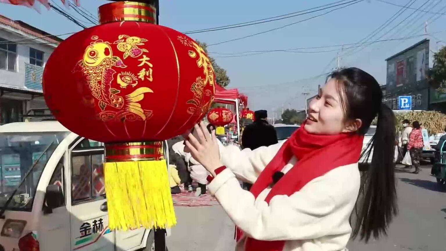 枣庄台儿庄兰城大集年味足 烟火气里迎新春