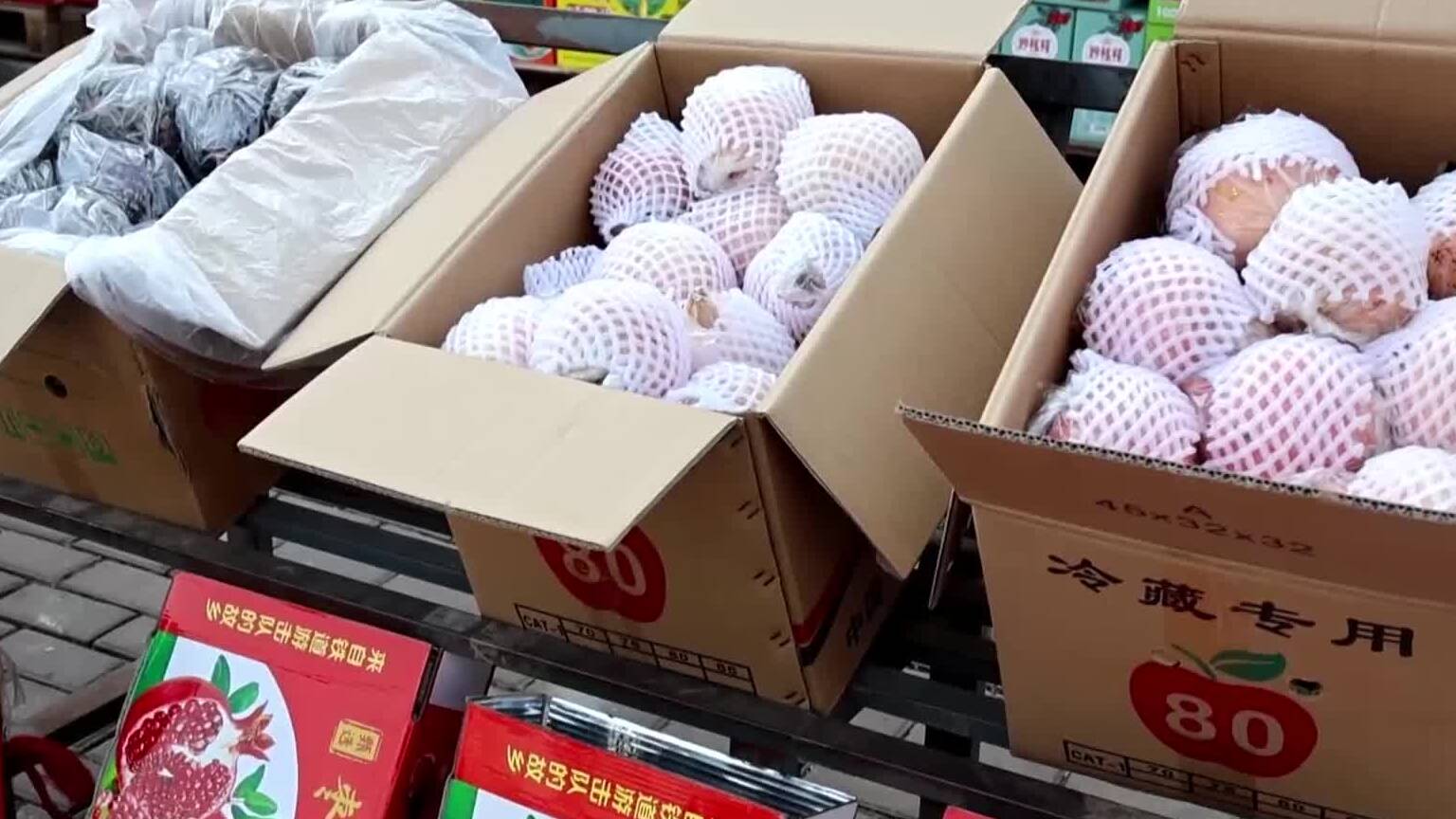 搭乘“运河大集”东风  枣庄石榴节前市场走俏