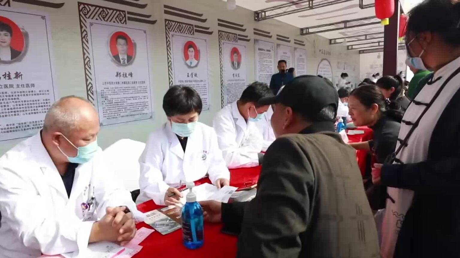 枣庄台儿庄第二届中医文化节开幕 七大中医药区域燃爆全场