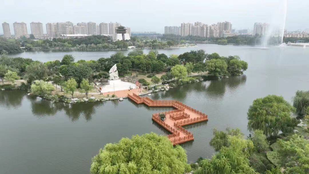 焕发新活力！枣庄东湖公园品质提升换新颜